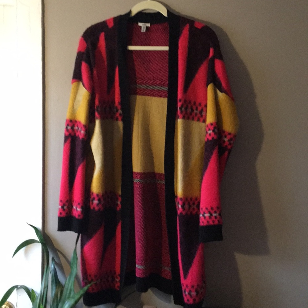 Colorful Ecote Long Cardigan